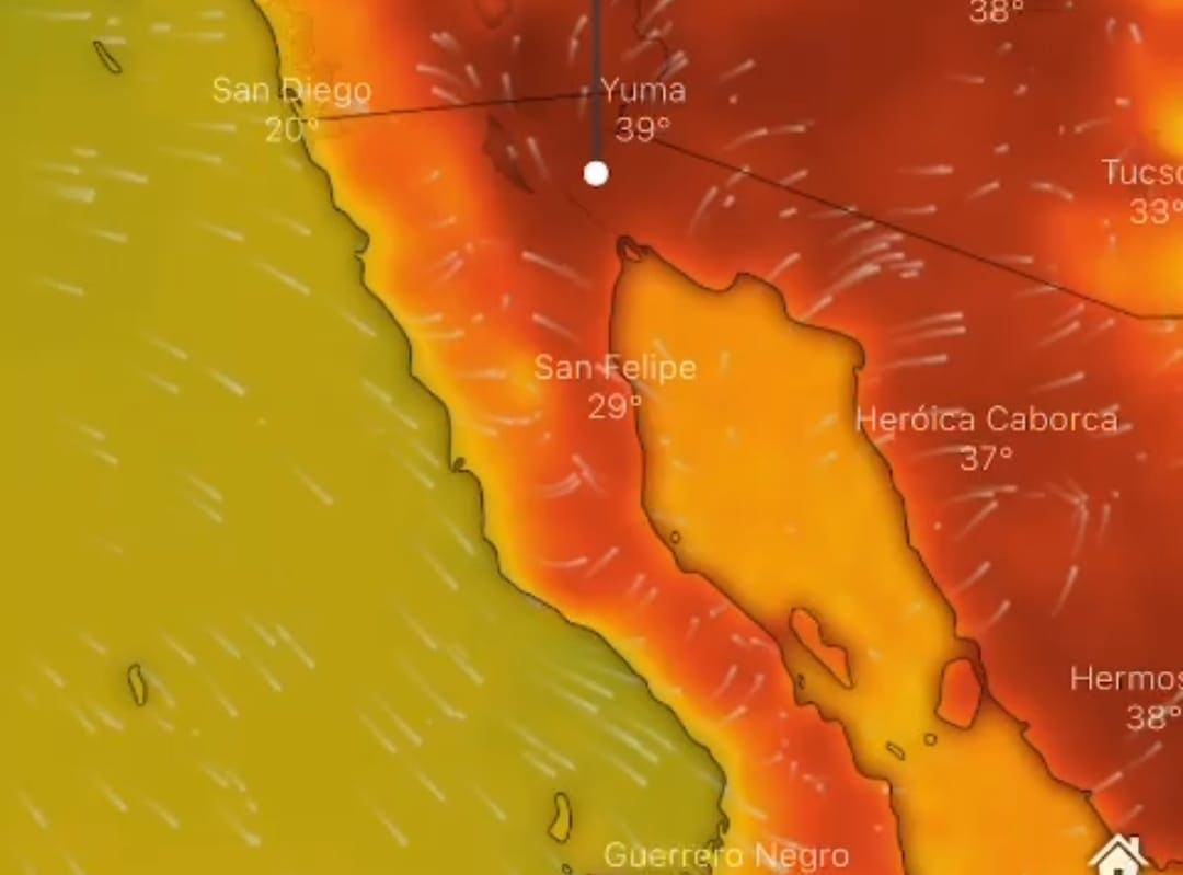 EMITE PROTECCIÓN CIVIL ESTATAL RECOMENDACIONES POR ALTAS TEMPERATURAS EN MEXICALI Y SU VALLE