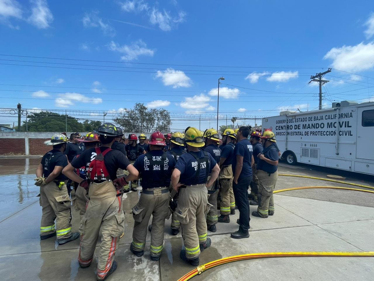 FORTALECE EPROC LA PREPARACIÓN DE BOMBEROS DE BAJA CALIFORNIA PARA LA PREVENCIÓN DE RIESGOS