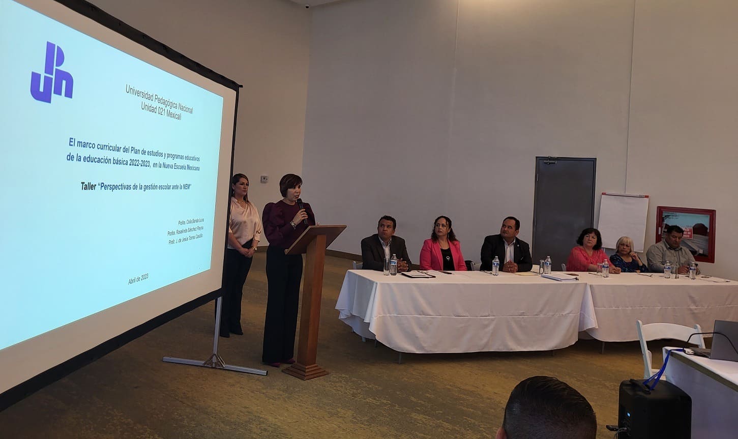 IMPARTE SECRETARÍA DE EDUCACIÓN TALLER “PERSPECTIVAS DE LA GESTIÓN ESCOLAR ANTE LA NUEVA ESCUELA MEXICANA”