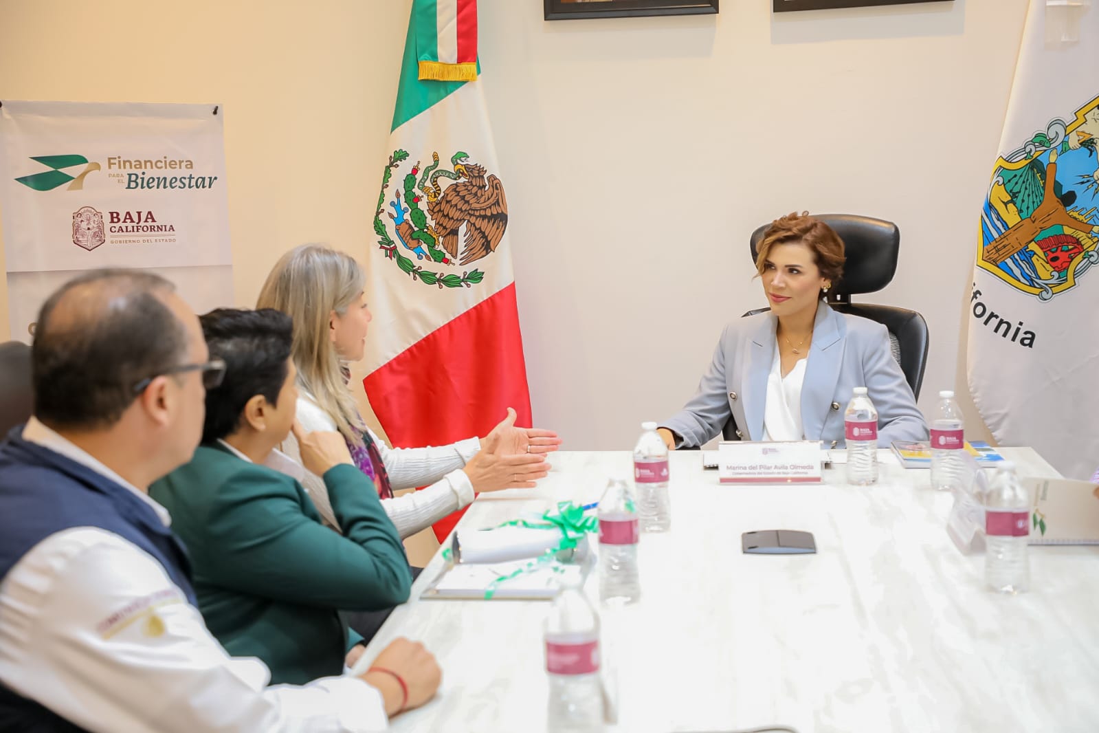 PROMUEVEN GOBIERNOS DE MÉXICO Y BAJA CALIFORNIA ACCIONES INTEGRALES PARA EL BIENESTAR: MARINA DEL PILAR