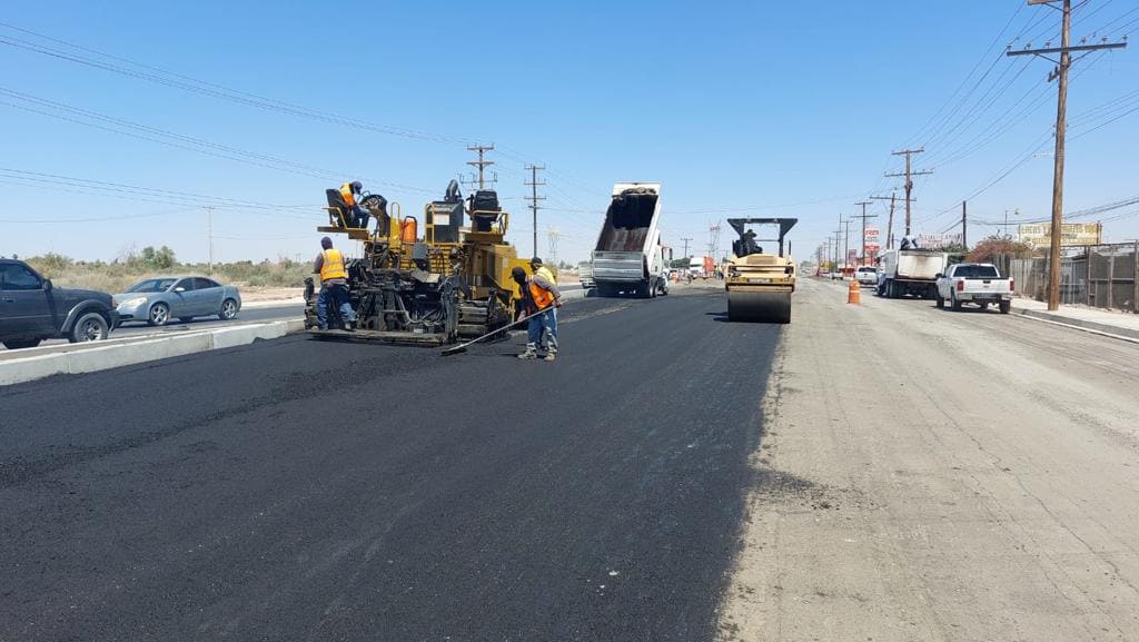 MEJORA SIDURT LA MOVILIDAD EN MEXICALI CON TRABAJOS EN CALZADA CETYS