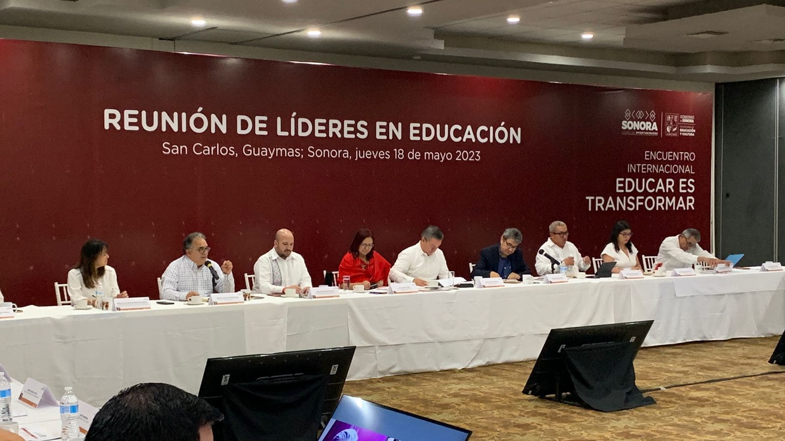 PRESENTA SECRETARIO SOLÍS BENAVIDES PROGRAMA DE EDUCACIÓN DE BC 2022-2027 EN ENCUENTRO INTERNACIONAL “EDUCAR ES TRANSFORMAR”