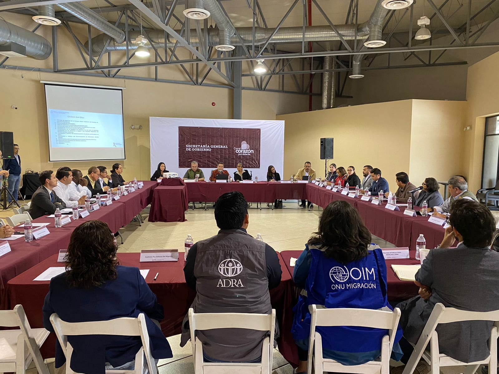 PRESENTA SGG PUNTOS DE ACCESO A INTERNET EN ALBERGUES DE BAJA CALIFORNIA EN CONSEJO DE ASUNTOS MIGRATORIOS