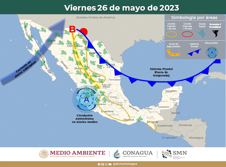 INFORMA PROTECCIÓN CIVIL SOBRE INCREMENTO DE VIENTOS EN ZONAS ALTAS Y MEXICALI