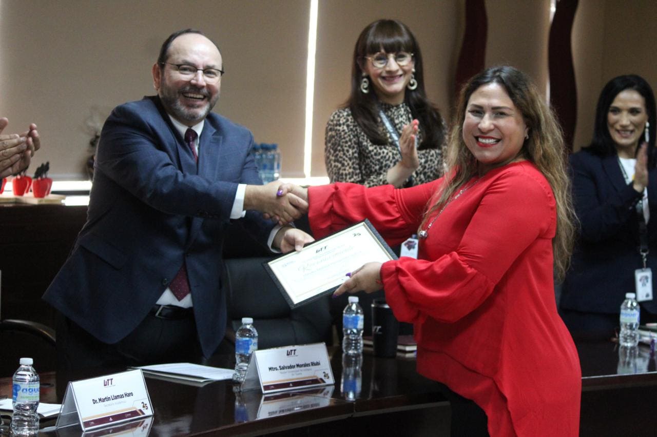 RECONOCE UNIVERSIDAD TECNOLÓGICA DE TIJUANA A DOCENTES MEJOR EVALUADOS