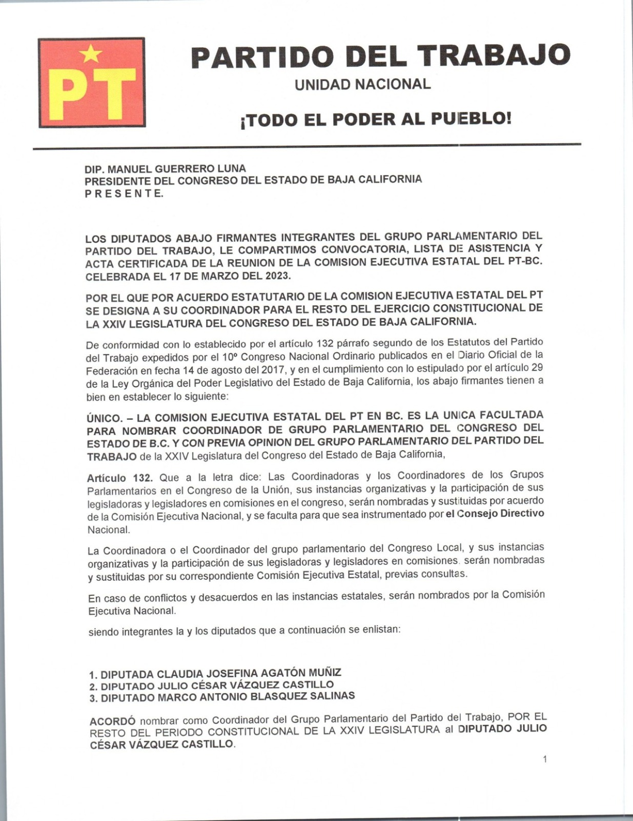 Jaime Bonilla: Desmoronándose en la Azotea Política mientras Pierde el Control del PT