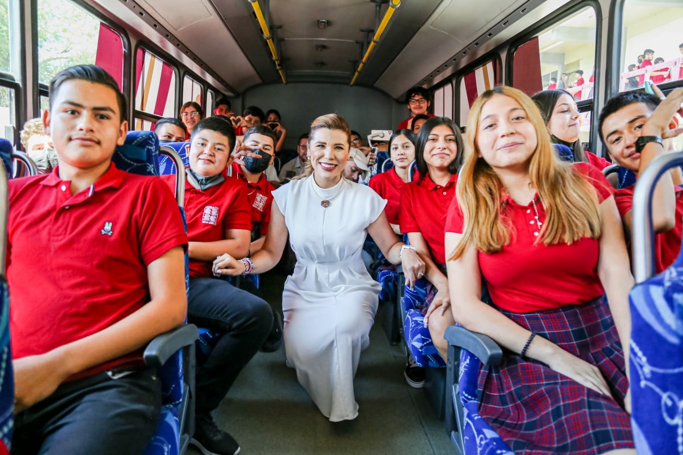 IMPULSA GOBIERNO DE MARINA DEL PILAR TRASLADOS SEGUROS PARA NIÑAS, NIÑOS Y ADOLESCENTES EN EL TRANSPORTE PÚBLICO