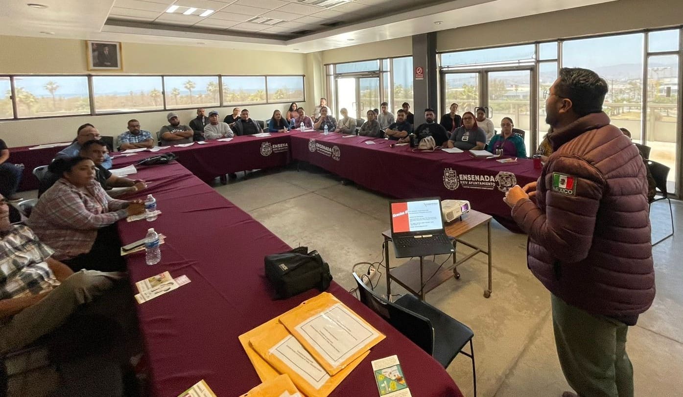 OTORGA COEPRIS BC CURSO GRATUITO DEL MANEJO HIGIÉNICO DE ALIMENTOS A CENTROS DE REHABILITACIÓN DE ENSENADA