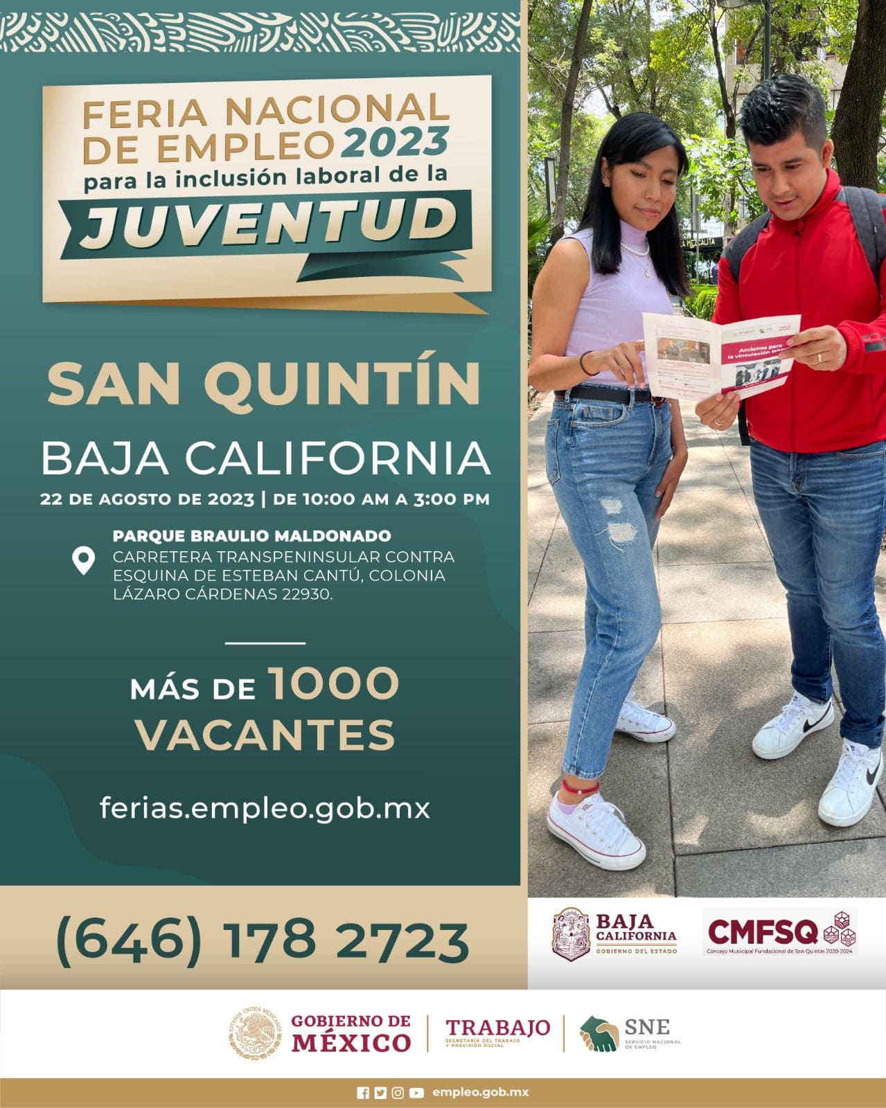 ACERCAN OFERTAS DE EMPLEO A JÓVENES DE SAN QUINTÍN Y TIJUANA