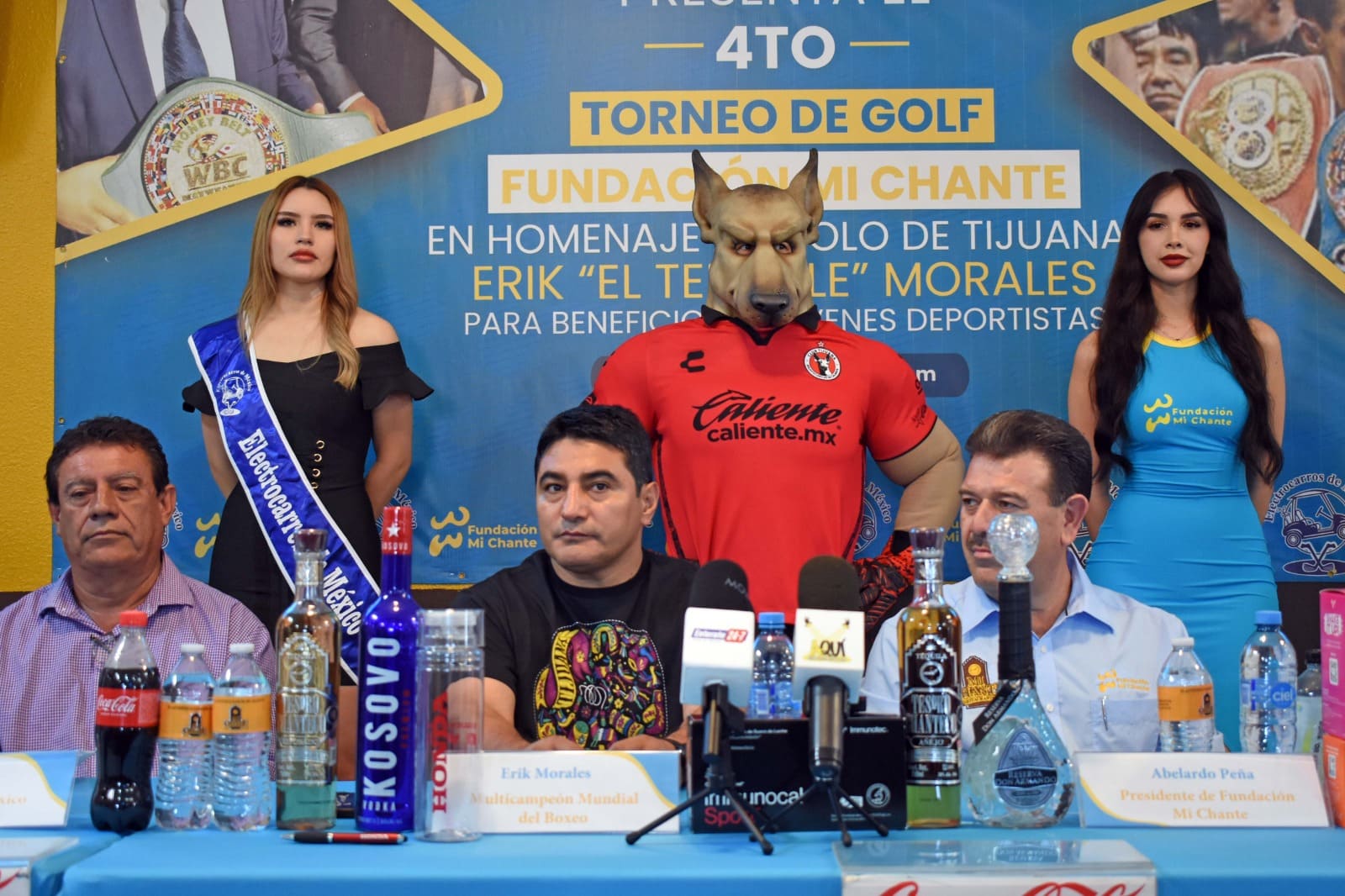 ANUNCIAN TORNEO DE GOLF EN HONOR A ERIK MORALES