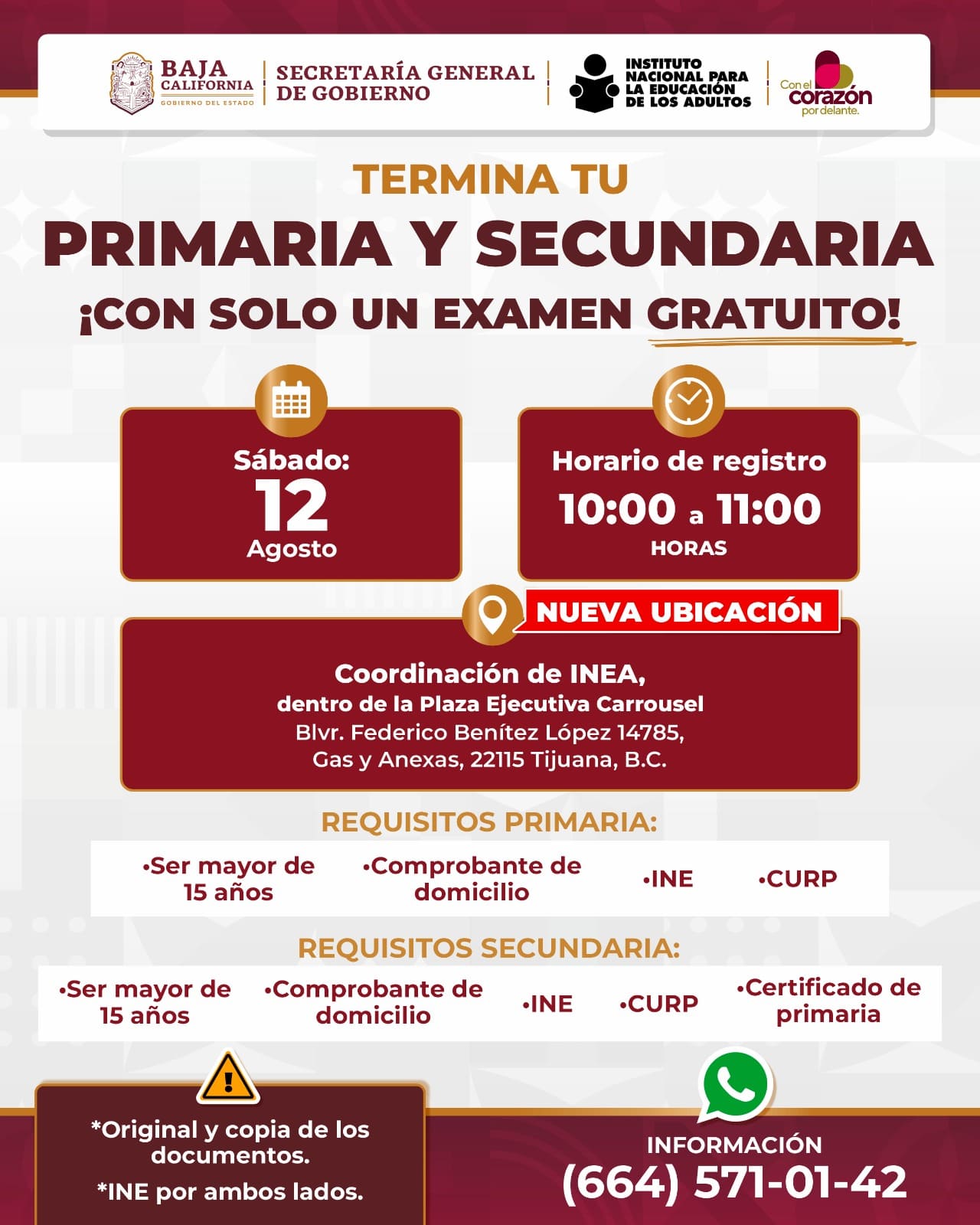 LLAMA SGG A ASISTIR A SU ÚLTIMA JORNADA DE CERTIFICACIÓN DE PRIMARIA Y SECUNDARIA