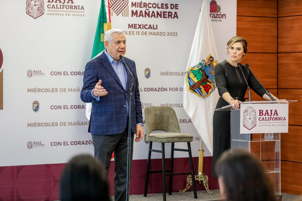 ALCANZA GOBIERNO DE BAJA CALIFORNIA MEJORAS FINANCIERAS CON INGRESOS LOCALES: MARINA DEL PILAR