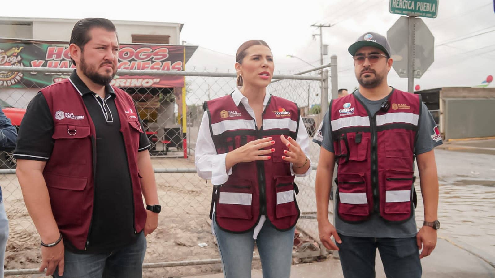 SUPERVISA MARINA DEL PILAR ACCIONES DE PROTECCIÓN CONTRA TORMENTA TROPICAL HILARY