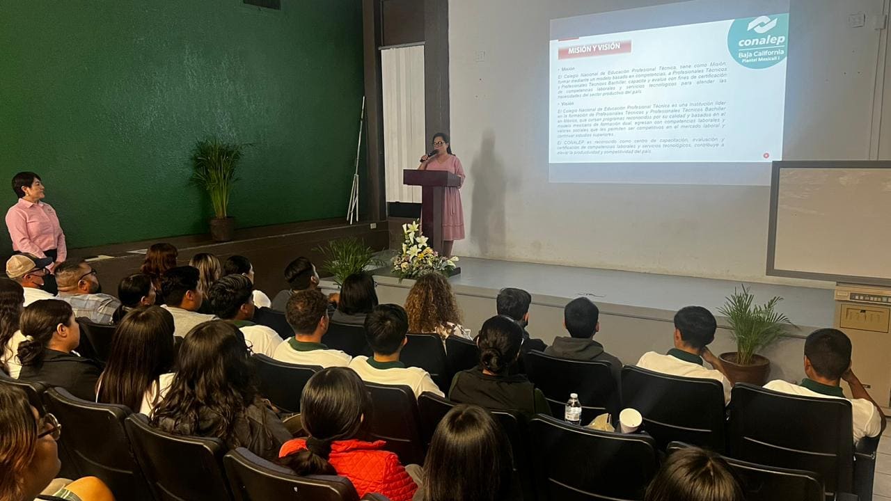 INFORMA CONALEP BC LOGROS EN RENDICIÓN DE CUENTAS DEL CICLO ESCOLAR 2022-2023