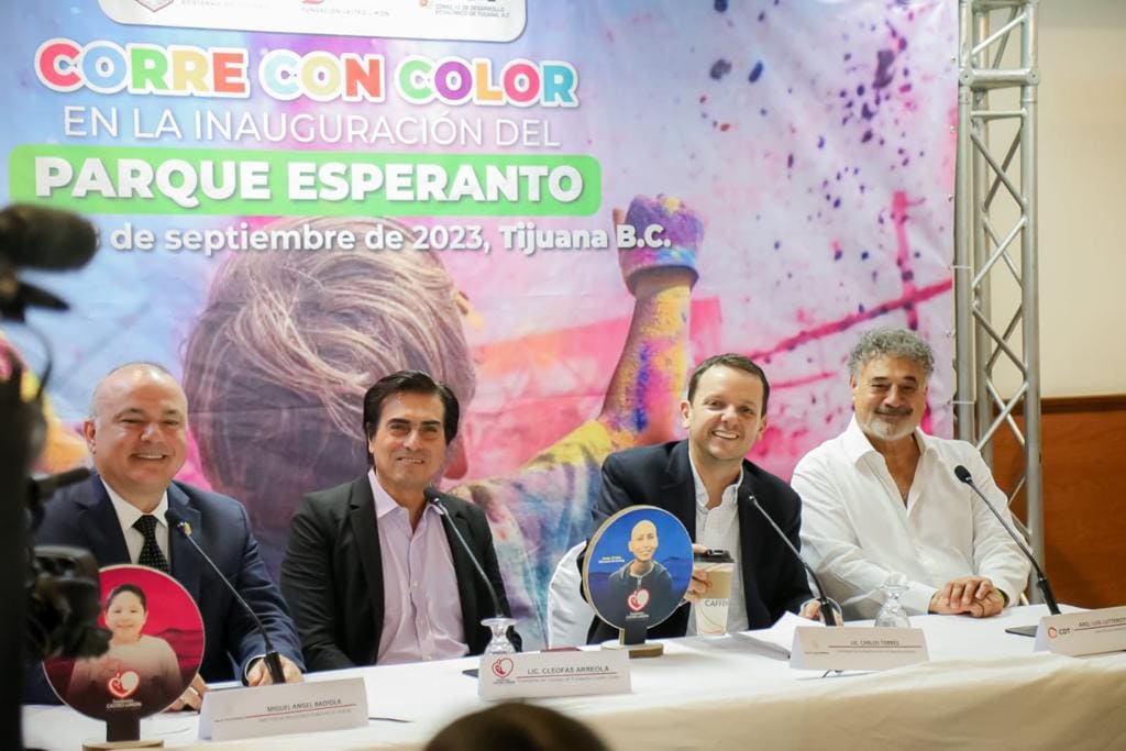 INVITA GOBIERNO DE BAJA CALIFORNIA A CARRERA “CORRE CON COLOR” EN INAUGURACIÓN DE PARQUE ESPERANTO