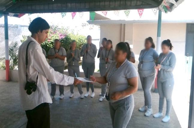 FOMENTA CESISPE EL DESARROLLO DE VALORES Y ACTITUDES DE LA POBLACIÓN FEMENIL DEL CENTRO PENITENCIARIO DE ENSENADA