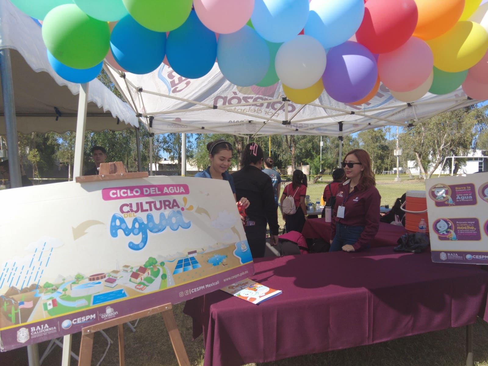 SE UNE CESPM A LA PRIMERA FERIA DE ALIMENTACIÓN DEL DIF EN MEXICALI