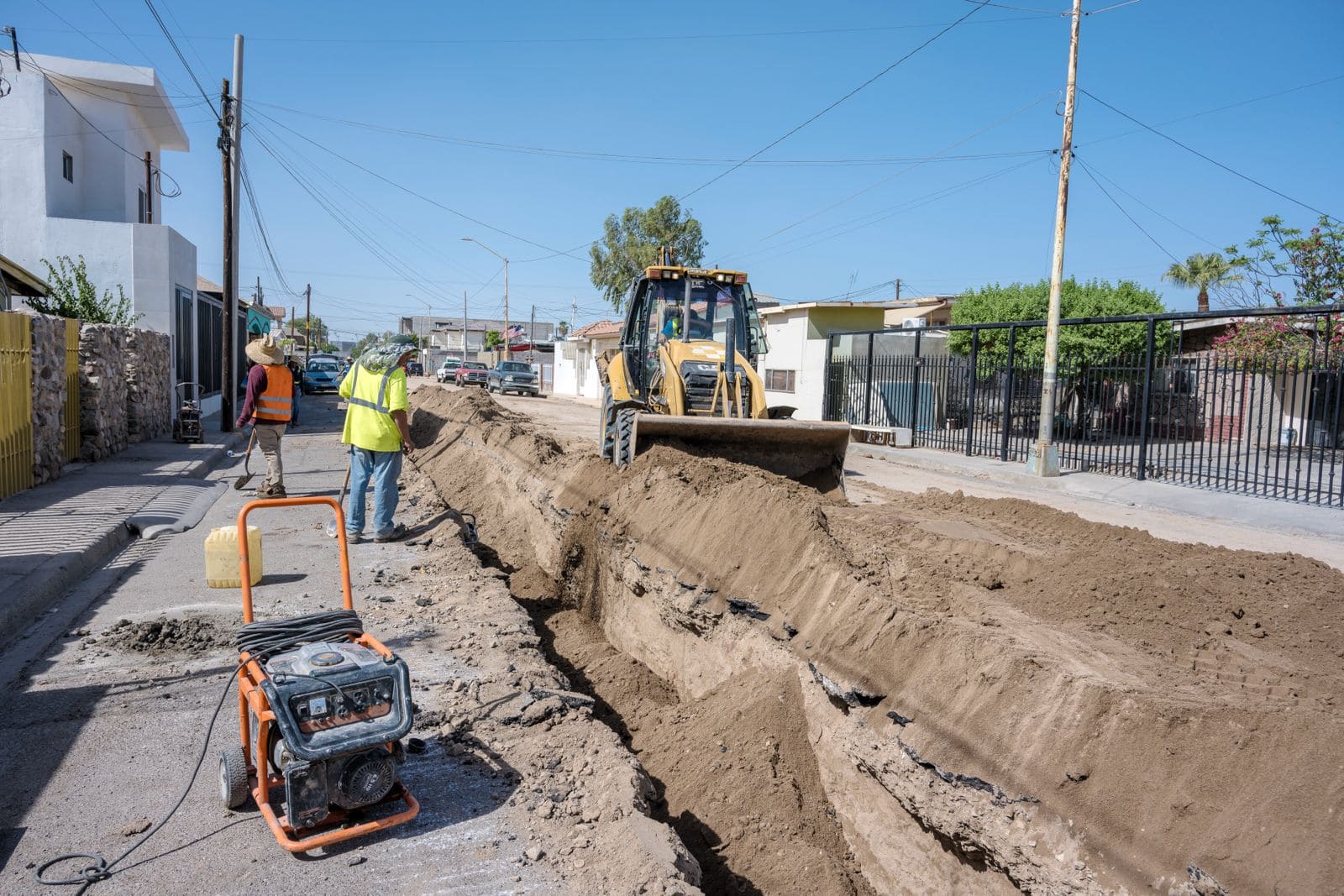 AVANZA CESPM EN LA REPOSICIÓN DE INFRAESTRUCTURA DE ALCANTARILLADO SANITARIO EN COLONIA PROHOGAR