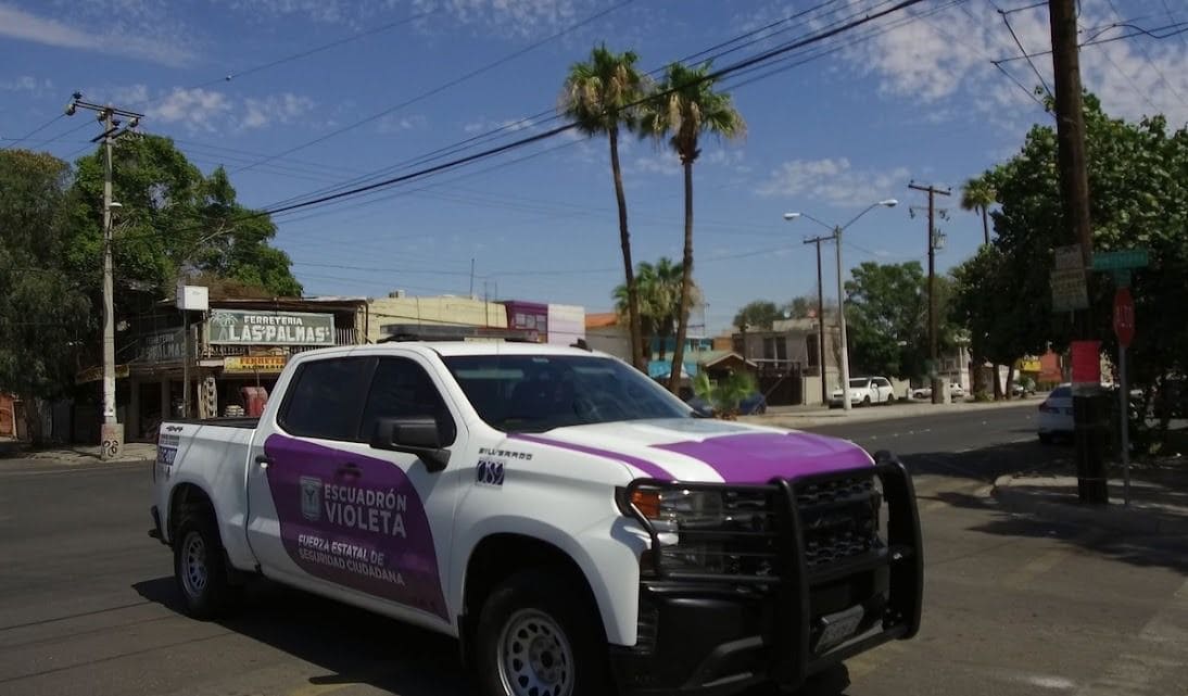 INTERVIENE ESCUADRÓN VIOLETA EN CASO DE AGRESIÓN A UNA MUJER EN MEXICALI