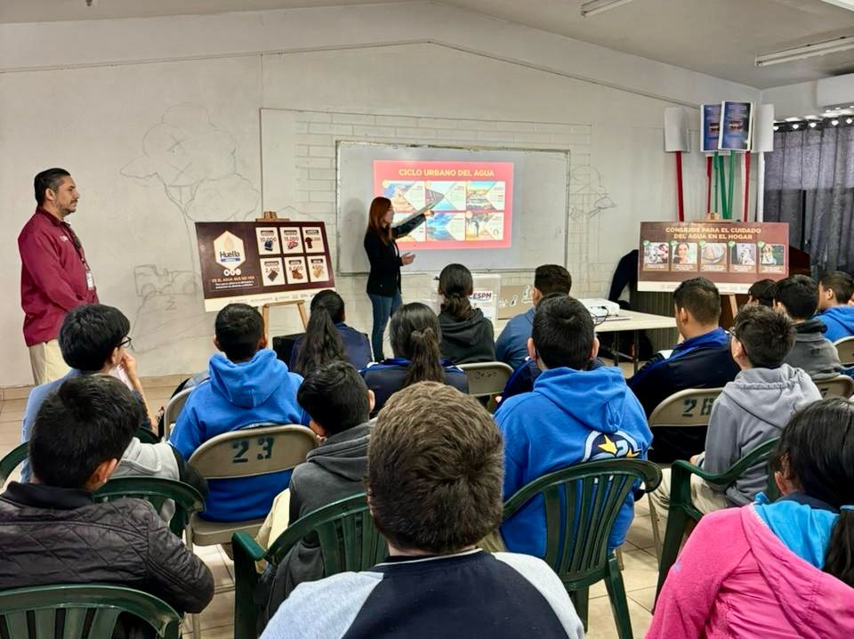 IMPARTE CESPM CHARLAS DE CULTURA DEL AGUA EN ESCUELAS DEL VALLE DE MEXICALI